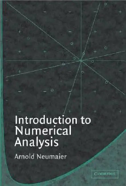 Buy Introduction to Numerical Analysis (English, Arnold Neumaier) — BookShops.in