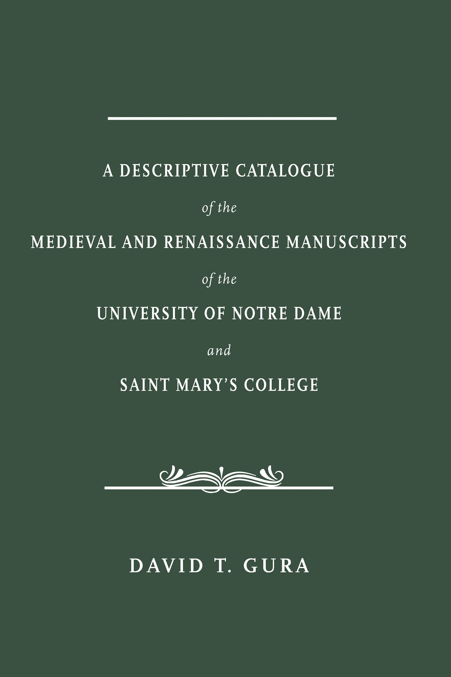Buy Medieval & Renaissance Manuscripts Catalogue by David T. Gur — BookShops.in