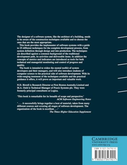 A Practical Handbook for Software Development – N. D. Birrell – Cambridge University Press view 3
