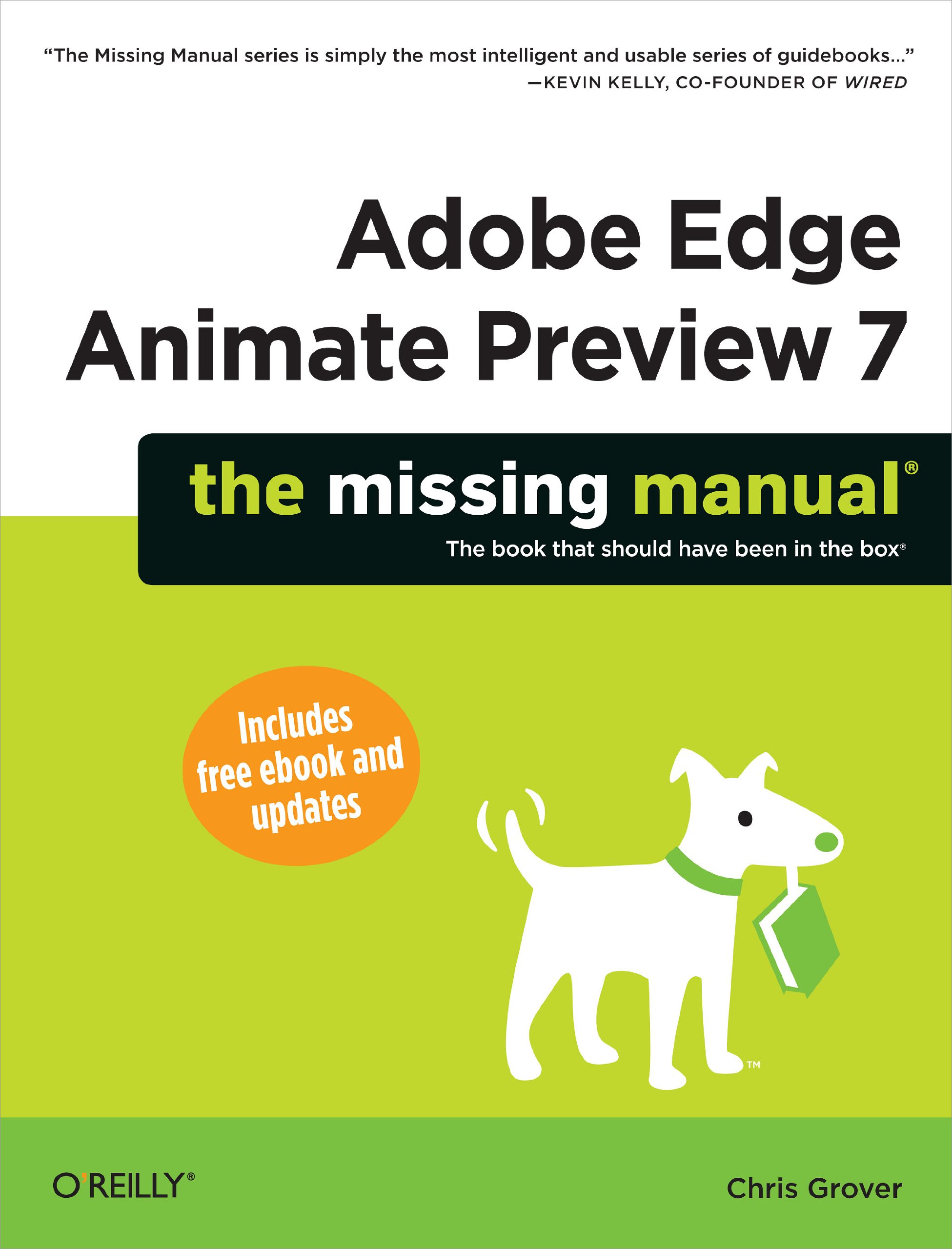 Buy Adobe Edge Animate Preview 7 – Missing Manual by Chris Grover – HTML5 Animation Guide — BookShops.in