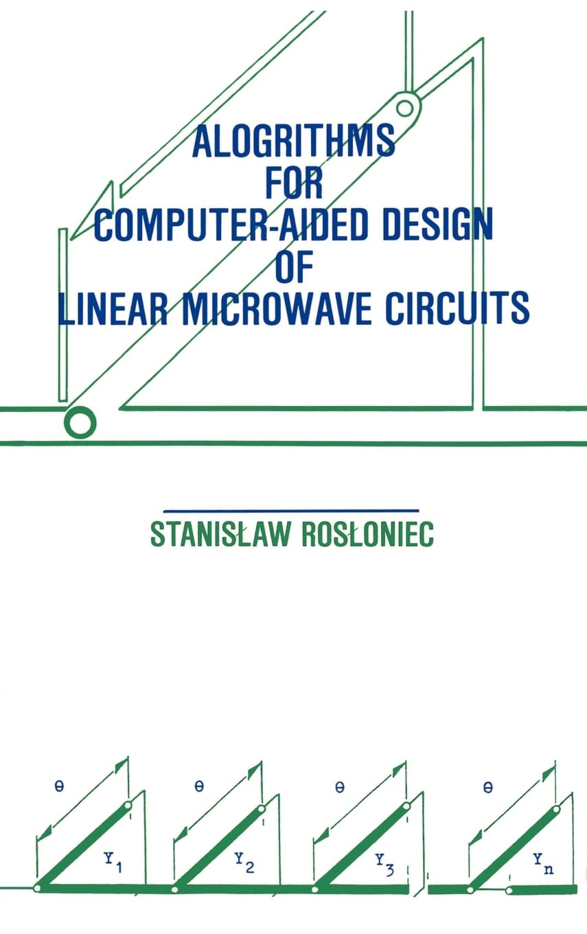 Buy Algorithms for Computer-aided Design of Linear Microwave Cir — BookShops.in