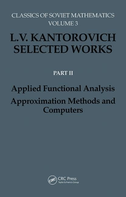Buy Applied Functional Analysis. Approximation Methods and Compu — BookShops.in