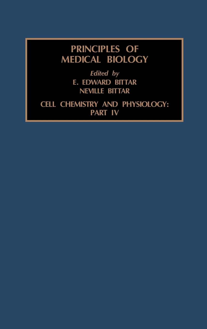 Buy Cell Chemistry and Physiology: Part IV (Volume 4D) by Edward — BookShops.in