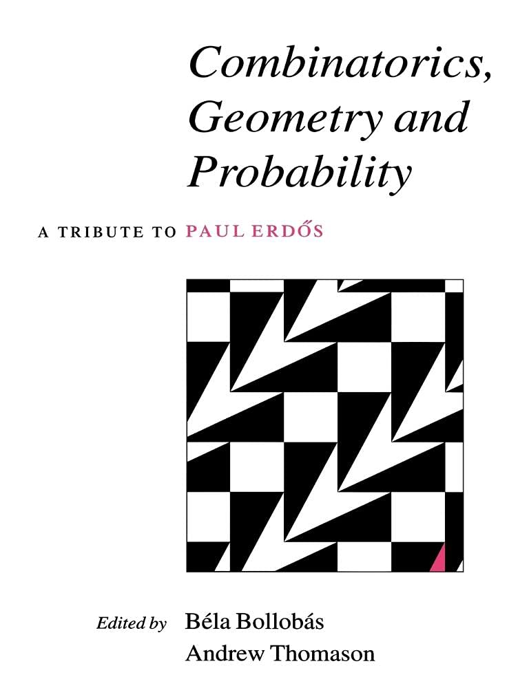 Buy Combinatorics, Geometry and Probability by Thomason — BookShops.in