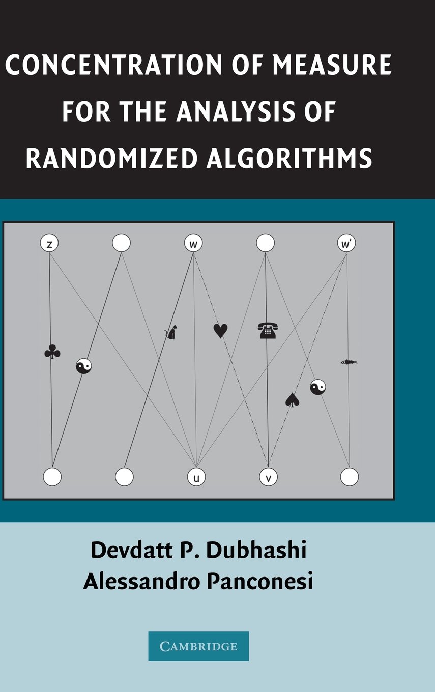 Buy Concentration of Measure for the Analysis of Randomized Algorithms by Devdatt P. Dubhashi โ BookShops.in
