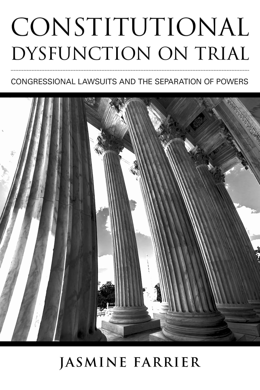 Buy Constitutional Dysfunction on Trial: Congressional Lawsuits and the Separation of Powers by Jasmine  — BookShops.in
