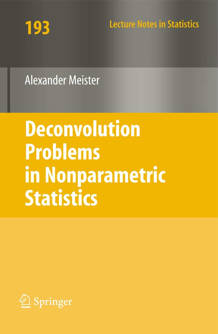 Buy Deconvolution Problems in Nonparametric Statistics: 193 (Lecture Notes in Statistics) โ BookShops.in