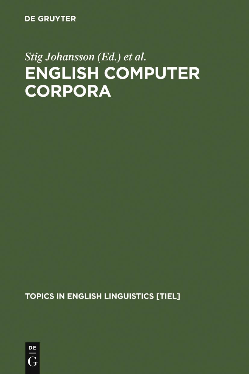 Buy English Computer Corpora: Selected Papers And Research Guide — BookShops.in
