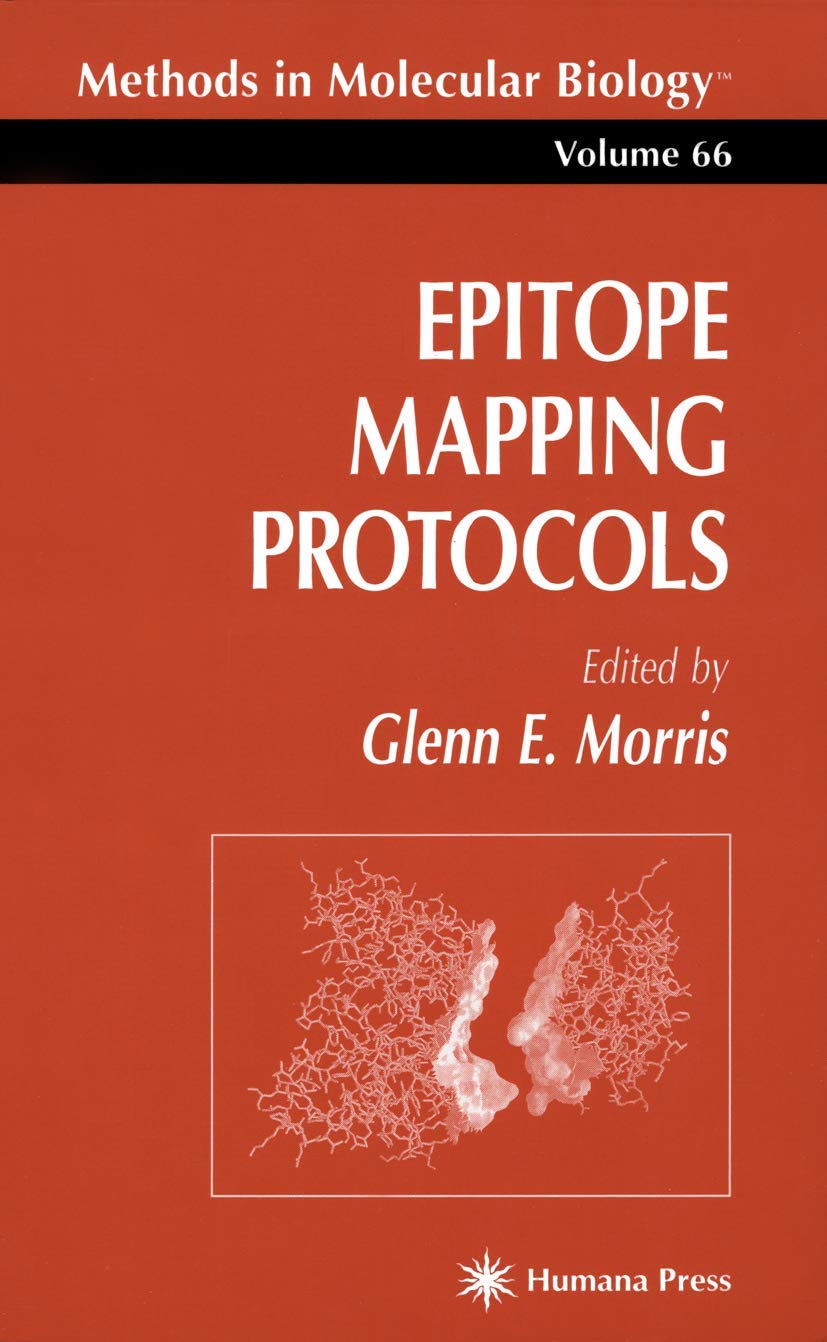 Buy Epitope Mapping Protocols: 66 by Glenn E. Morris — BookShops.in