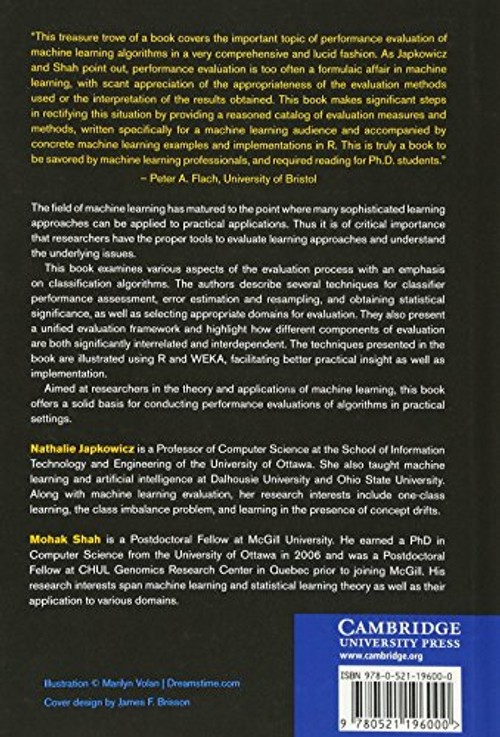 Evaluating Learning Algorithms – Nathalie Japkowicz | Cambridge University Press view 3