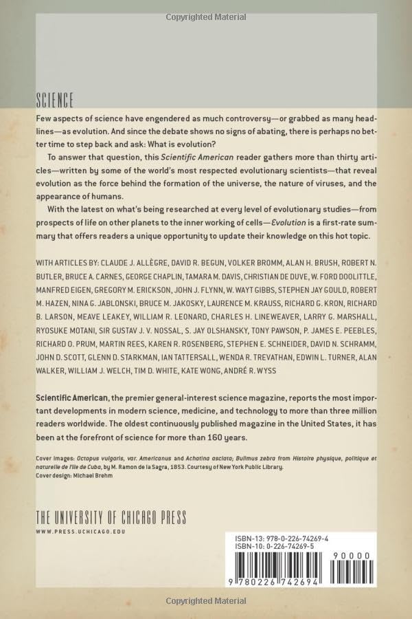 Evolution: A Scientific American Reader by Scientific American view 3