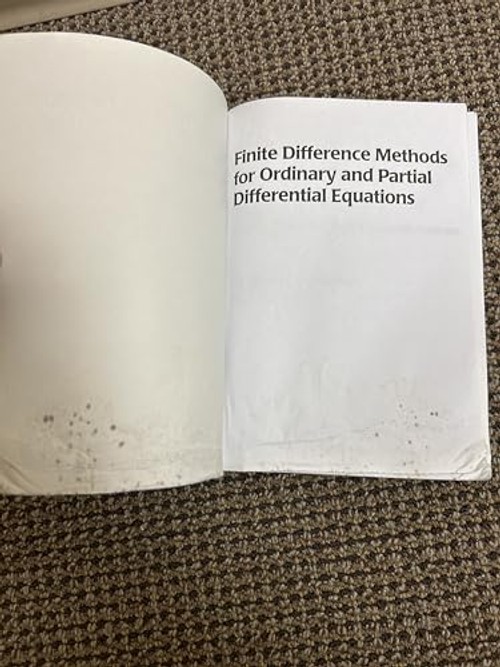 Finite Difference Methods for Ordinary and Partial Differential Equations by Randall J. Leveque view 5