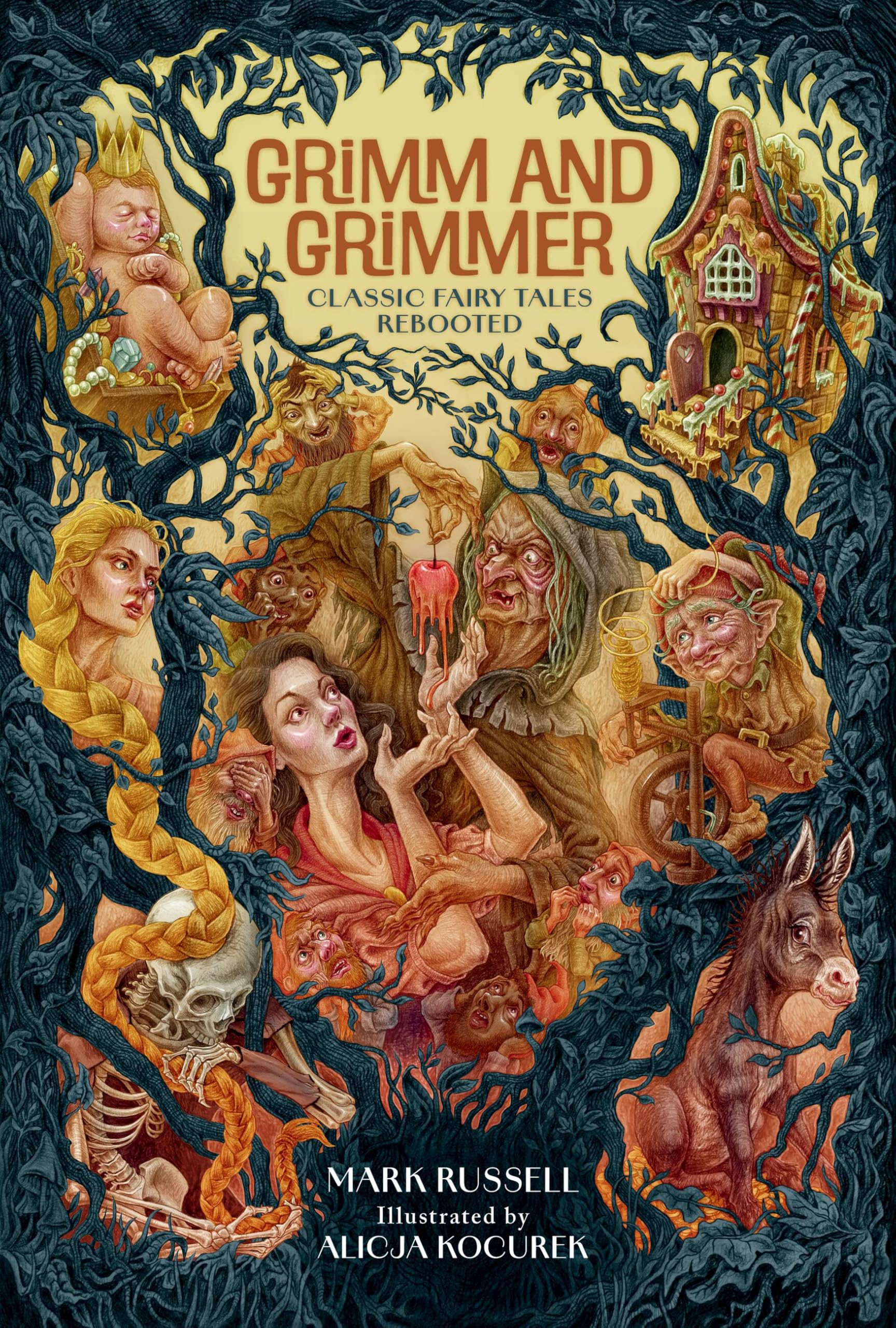 Buy Grimm and Grimmer: Classic Fairy Tales Rebooted by Mark Russell — BookShops.in