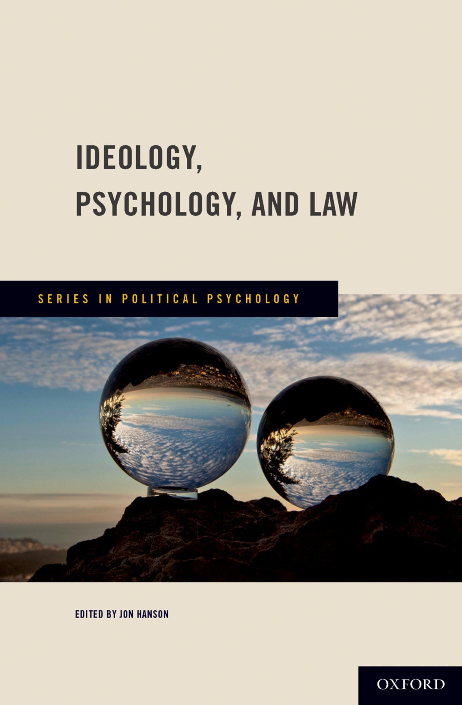 Buy Ideology, Psychology, and Law by Jon Hanson — BookShops.in