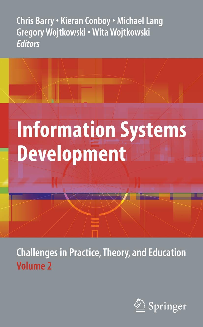 Buy Information Systems Development by Chris Barry โ IS Book โ BookShops.in