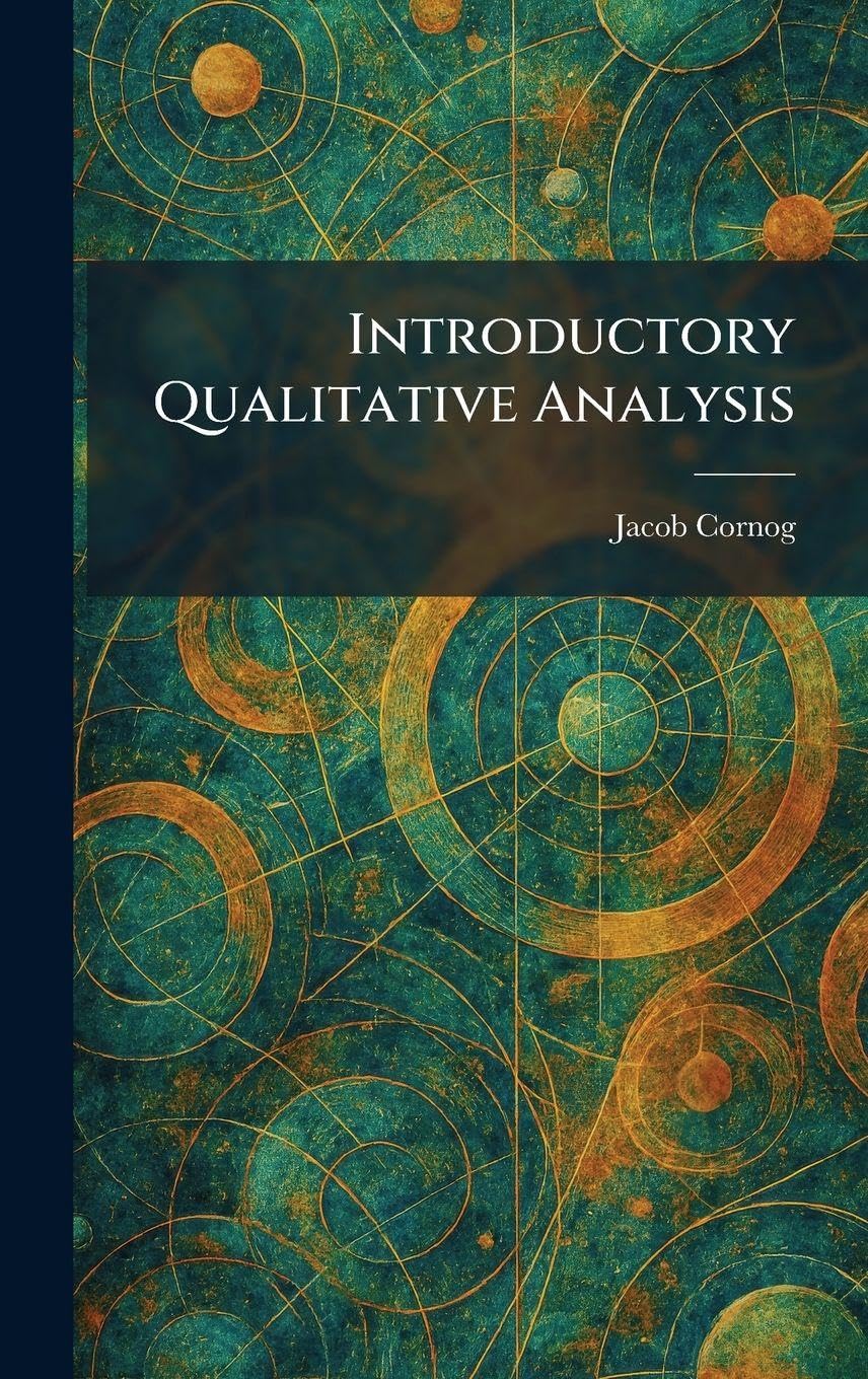 Buy Introductory Qualitative Analysis — BookShops.in