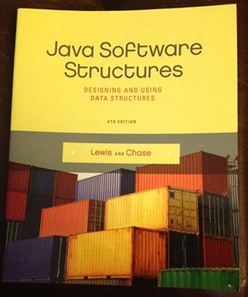 Java Software Structures by John Lewis - Pearson Data Structures Textbook view 2