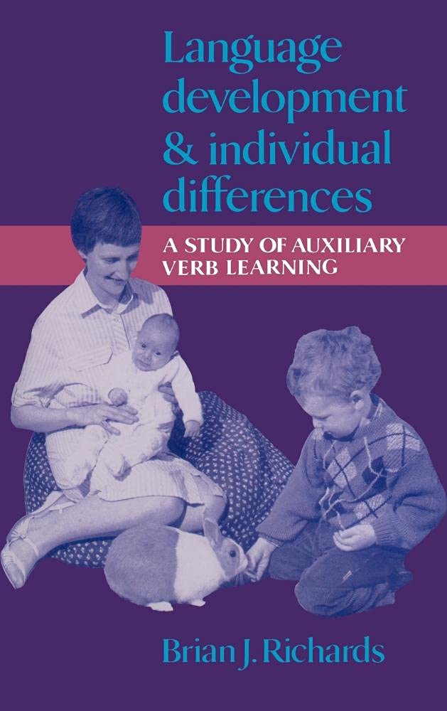 Buy Language Development and Individual Differences: A Study of Auxiliary Verb Learning — BookShops.in