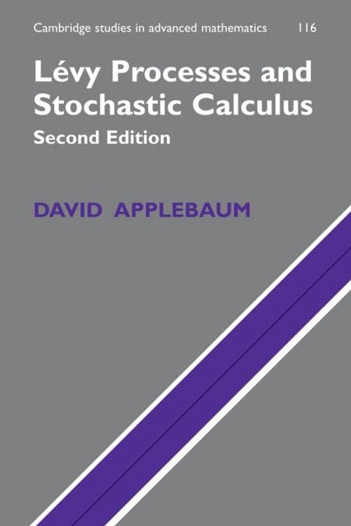 Buy Levy Processes and Stochastic Calculus by Applebaum — BookShops.in