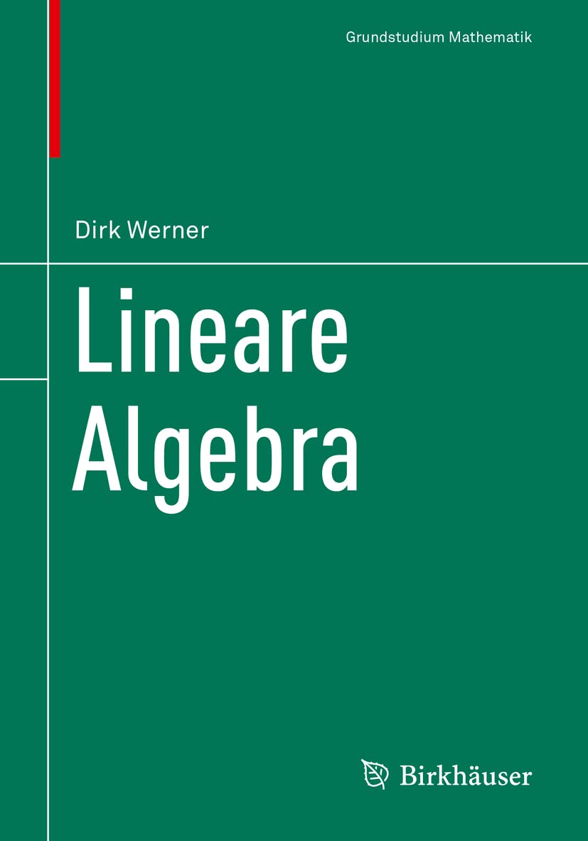 Buy Lineare Algebra (Grundstudium Mathematik) — BookShops.in