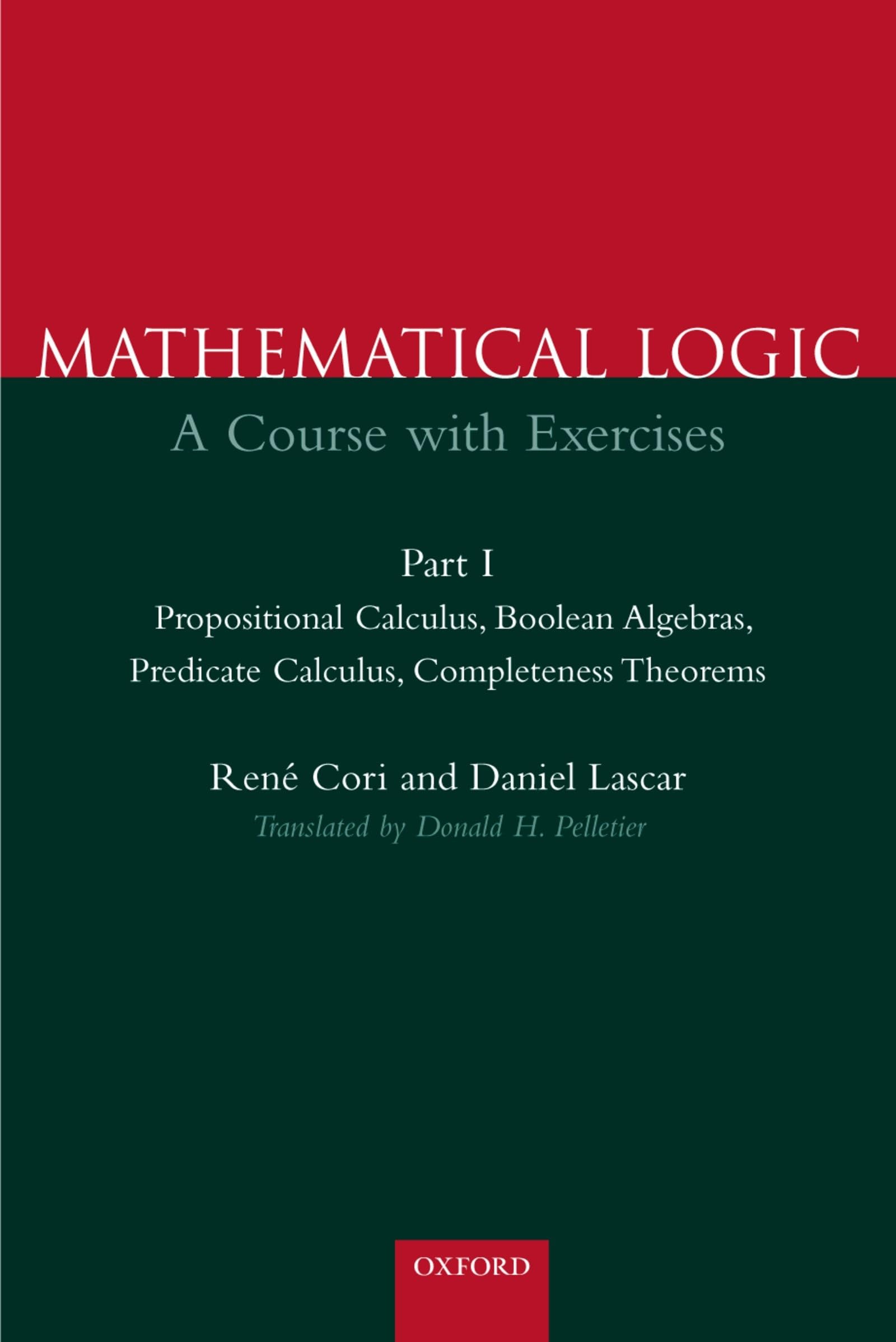 Buy Mathematical Logic: A Course With Exercises by Rene Cori — BookShops.in