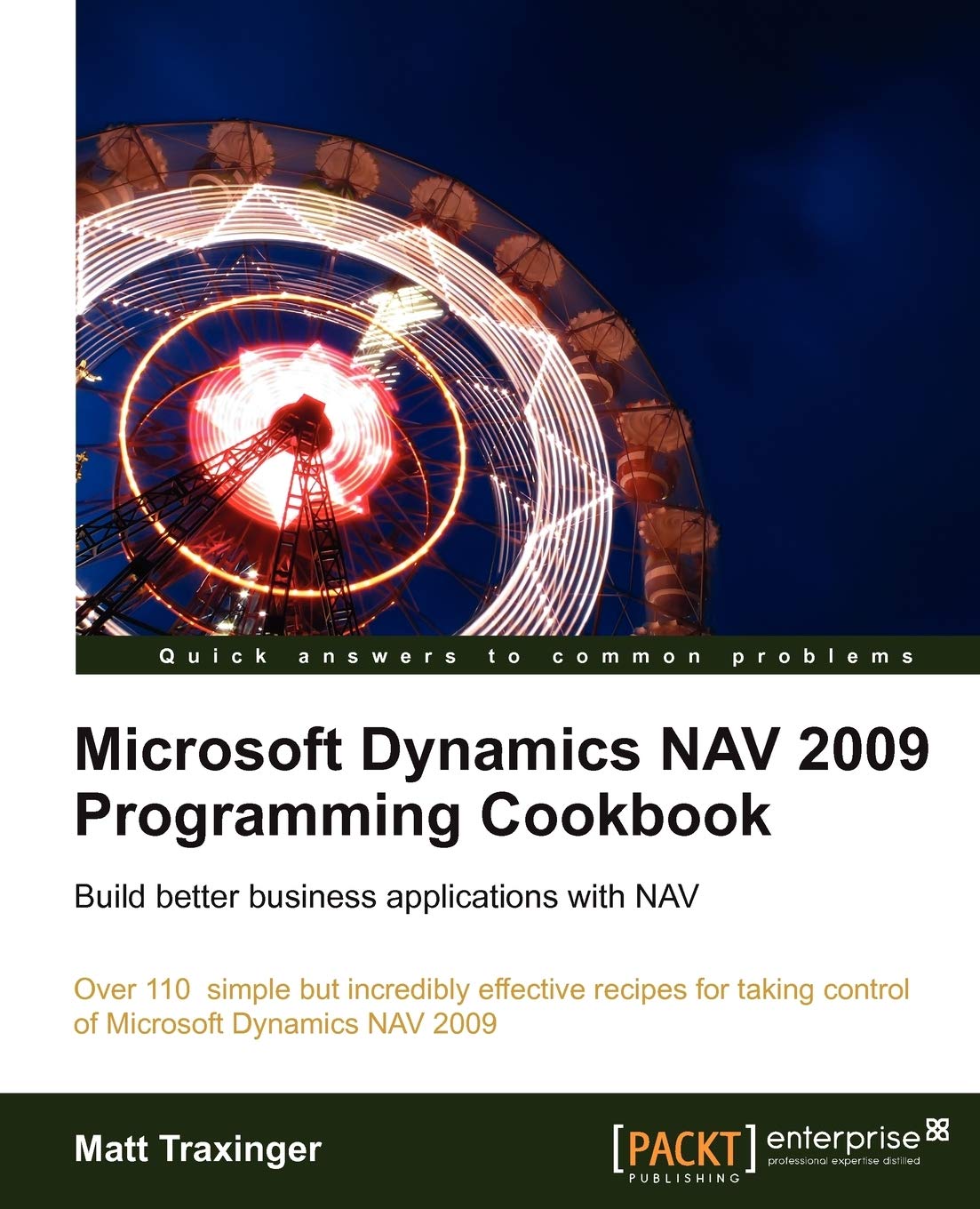 Buy Microsoft Dynamics NAV 2009 Programming Cookbook by Matt Tra — BookShops.in