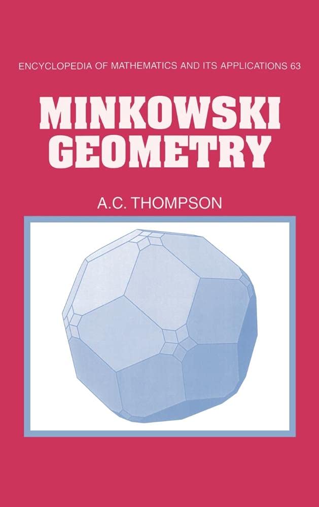 Buy Minkowski Geometry by A. C. Thompson — BookShops.in