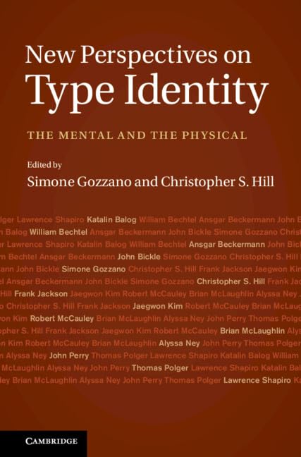 Buy New Perspectives on Type Identity: The Mental and the Physic — BookShops.in