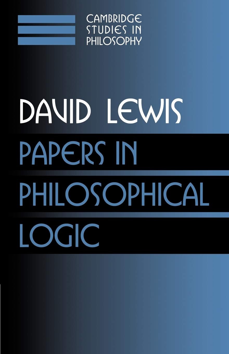 Buy Papers in Philosophical Logic (English, David Lewis | Ernest Sosa | Jonathan Dancy) — BookShops.in