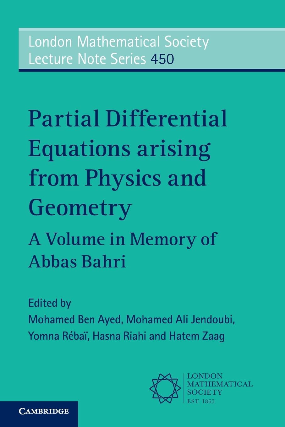 Buy Partial Differential Equations arising from Physics and Geom — BookShops.in