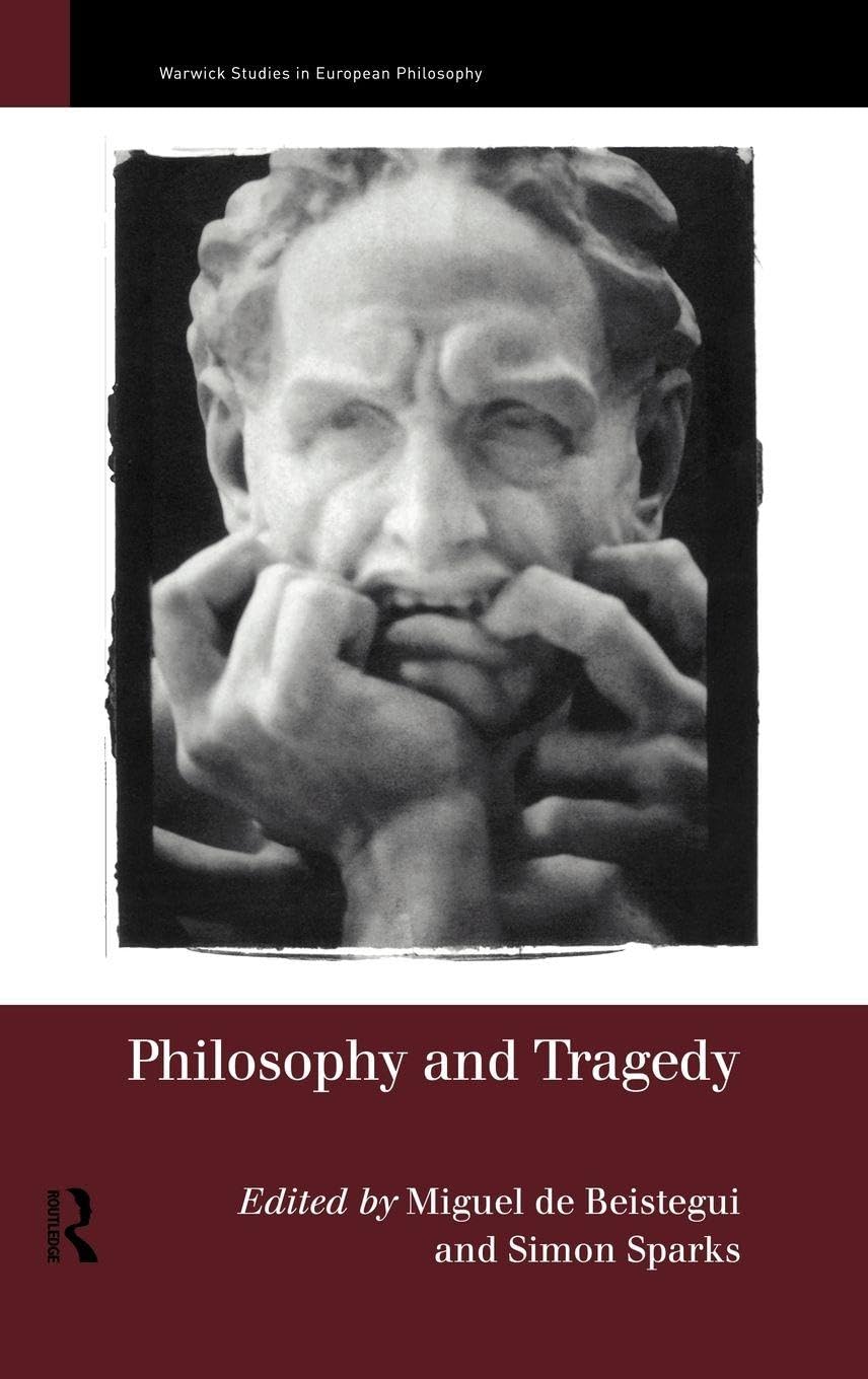 Buy Philosophy and Tragedy by Simon Sparks β BookShops.in