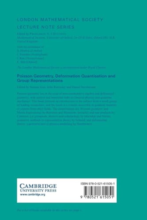 Poisson Geometry, Deformation Quantisation and Group Representations – J. Rawnsley view 3