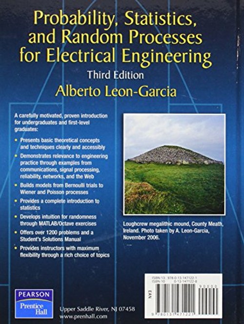 Probability, Statistics, and Random Processes for Electrical Engineering by Alberto Leon-Garcia view 3