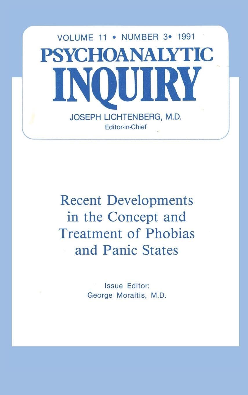Buy Recent Developments: Psychoanalytic Inquiry, 11.3 (Physchoanalytic Inquiry Series, Vol 11, No 3) — BookShops.in