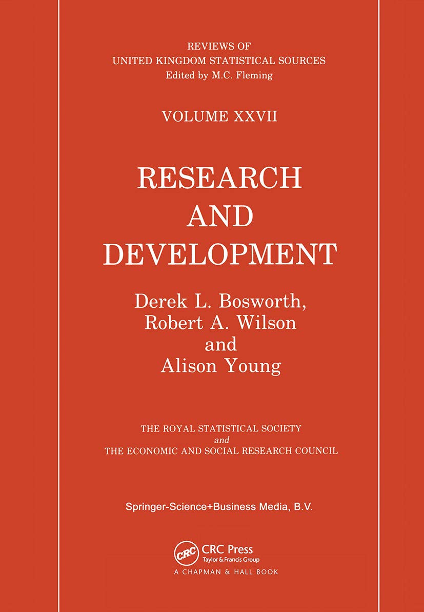 Buy Research and Development by R. a. Wilson โ UK Statistics Guide โ BookShops.in
