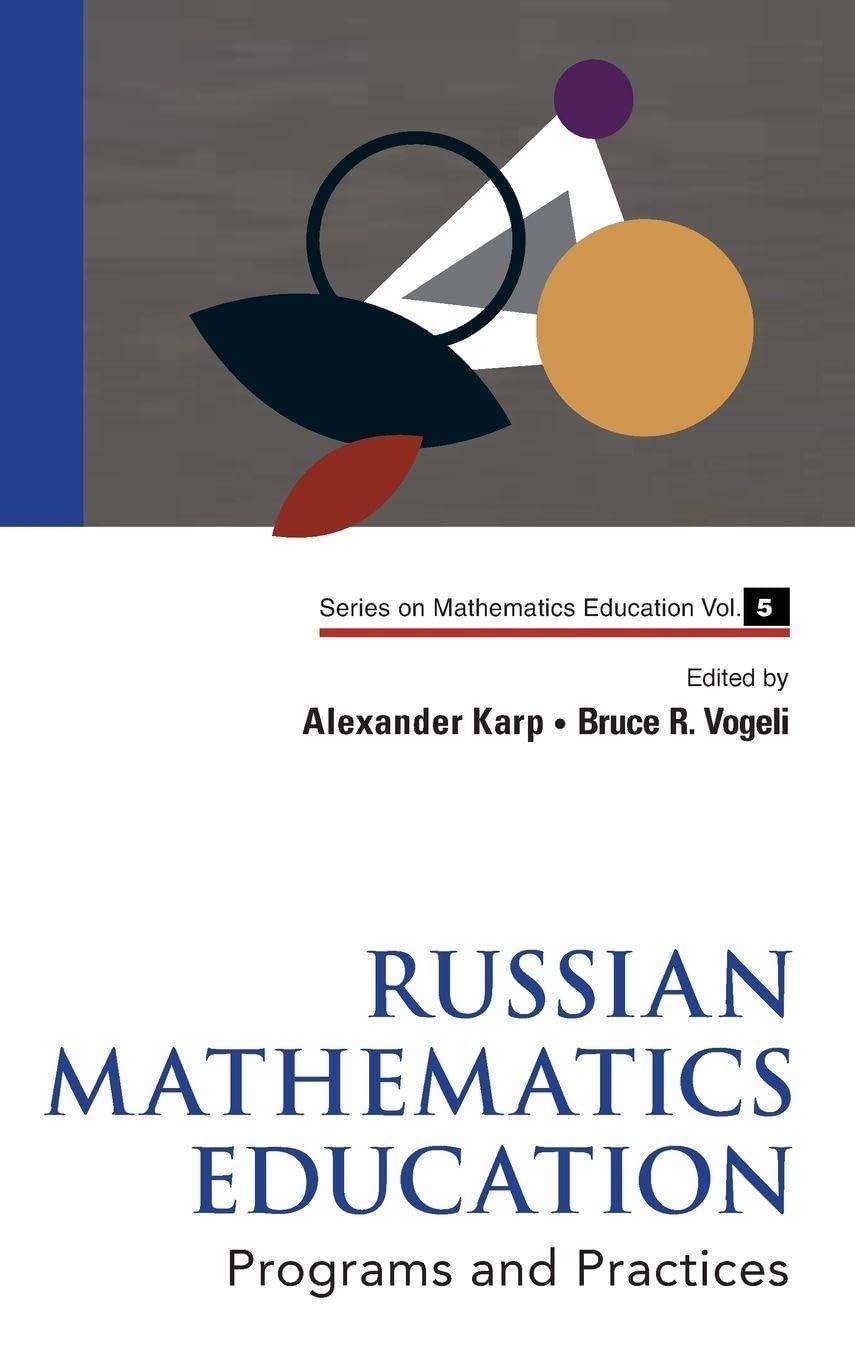 Buy Russian Mathematics Education (V5) (English, Vogeli Bruce R) — BookShops.in