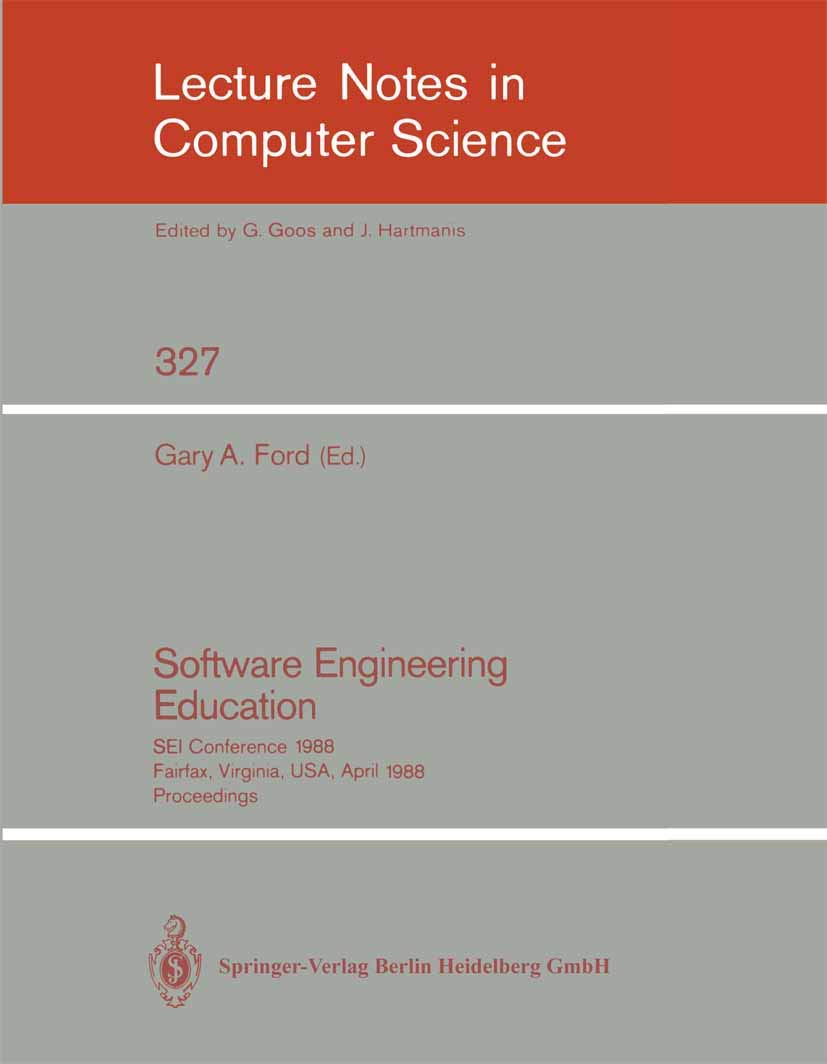 Buy Software Engineering Education by Gary A. Ford – Springer — BookShops.in
