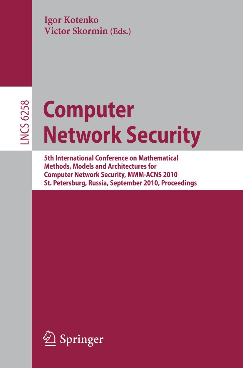 Buy Computer Network Security: 5th International Conference, on — BookShops.in