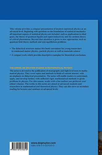 Statistical Physics: 18 (De Gruyter Studies in Mathematical Physics, 18) view 3