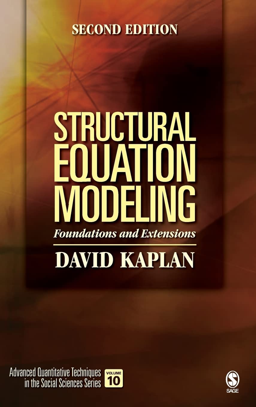 Buy Structural Equation Modeling by David Kaplan — BookShops.in
