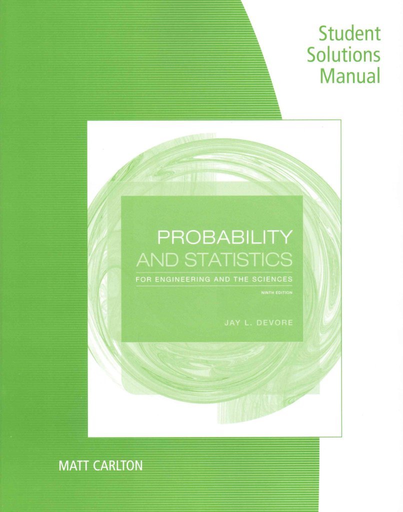 Buy Student Solutions Manual for Devore by Jay DeVore — BookShops.in