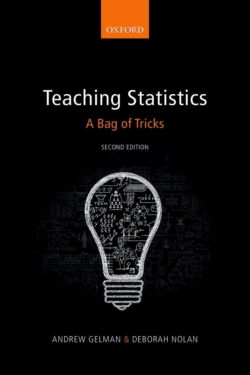 Buy Teaching Statistics: A Bag of Tricks by Andrew Gelman – Statistics Teaching Guide — BookShops.in