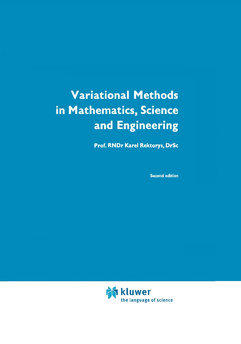 Buy Variational Methods in Mathematics, Science and Engineering — BookShops.in