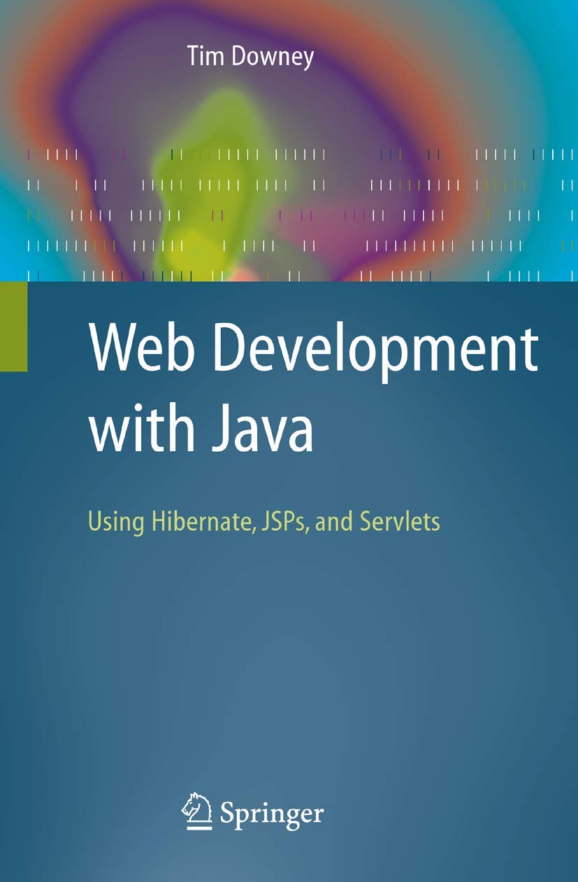 Buy Web Development With Java by Tim Downey — BookShops.in