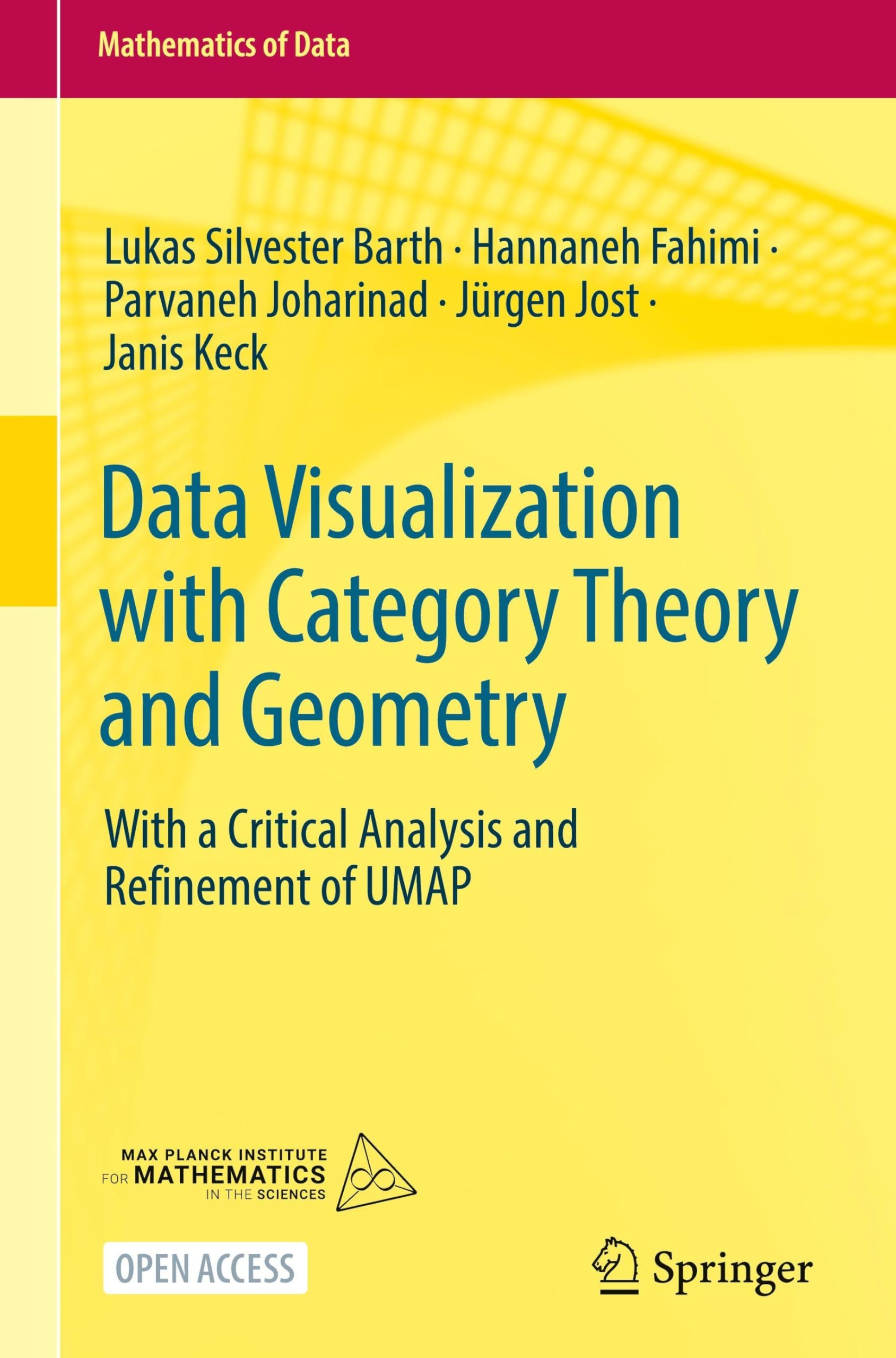 Buy Data Visualization With Category Theory and Geometry by Lukas Barth, Hannaneh Fahimi, Parvaneh Joharinad | Springer Nature | Hardcover | Mathematics & Data Science — BookShops.in