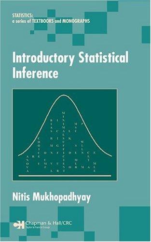 Buy Introductory Statistical Inference by Nitis Mukhopadhyay | Hardcover | 1st Edition | Chapman and Hall/CRC | Statistics Textbook for Graduate Students — BookShops.in