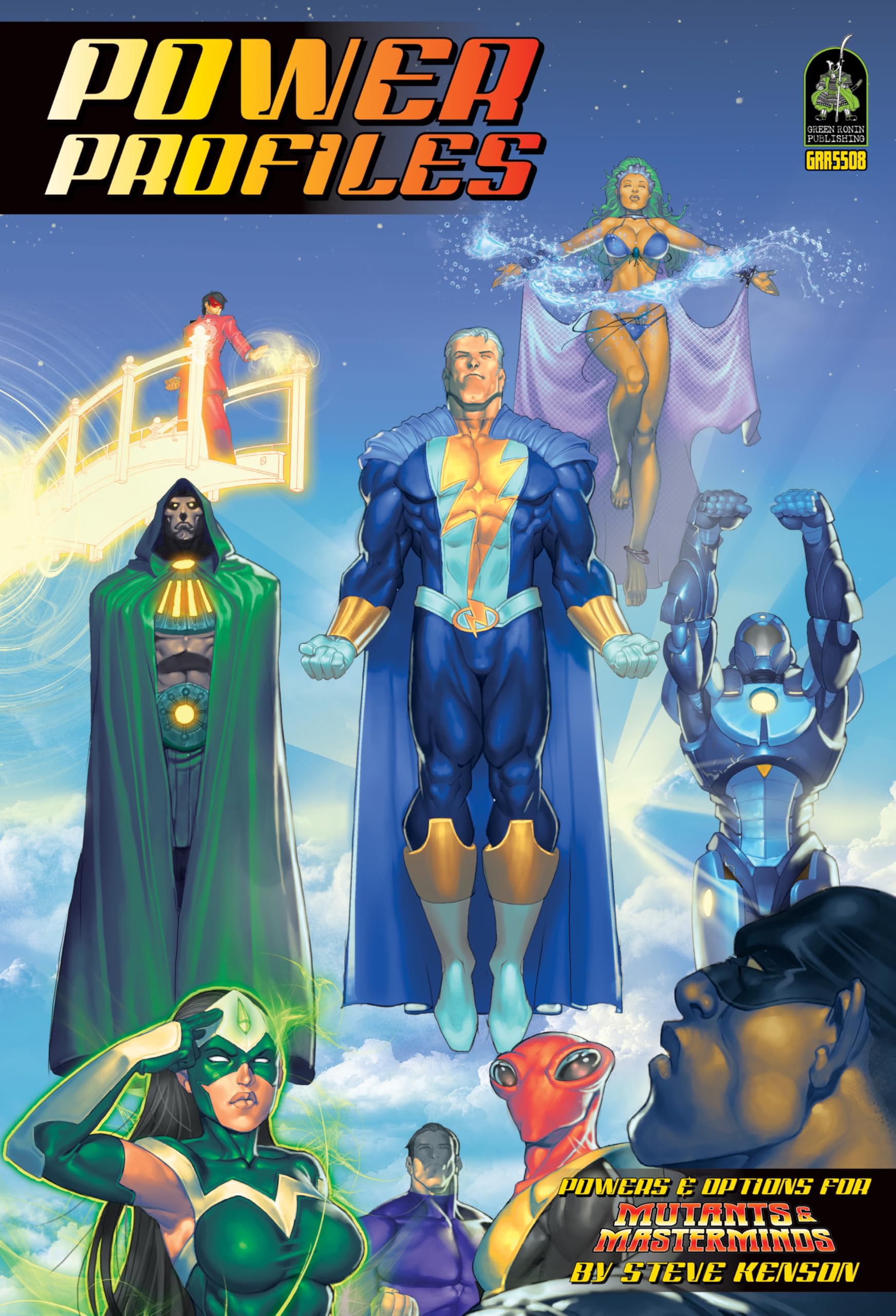 Buy Power Profiles: A Mutants & Masterminds Sourcebook by Steve Kenson | Green Ronin Publishing | Hardcover | 9781934547533 | RPG Game Guide — BookShops.in