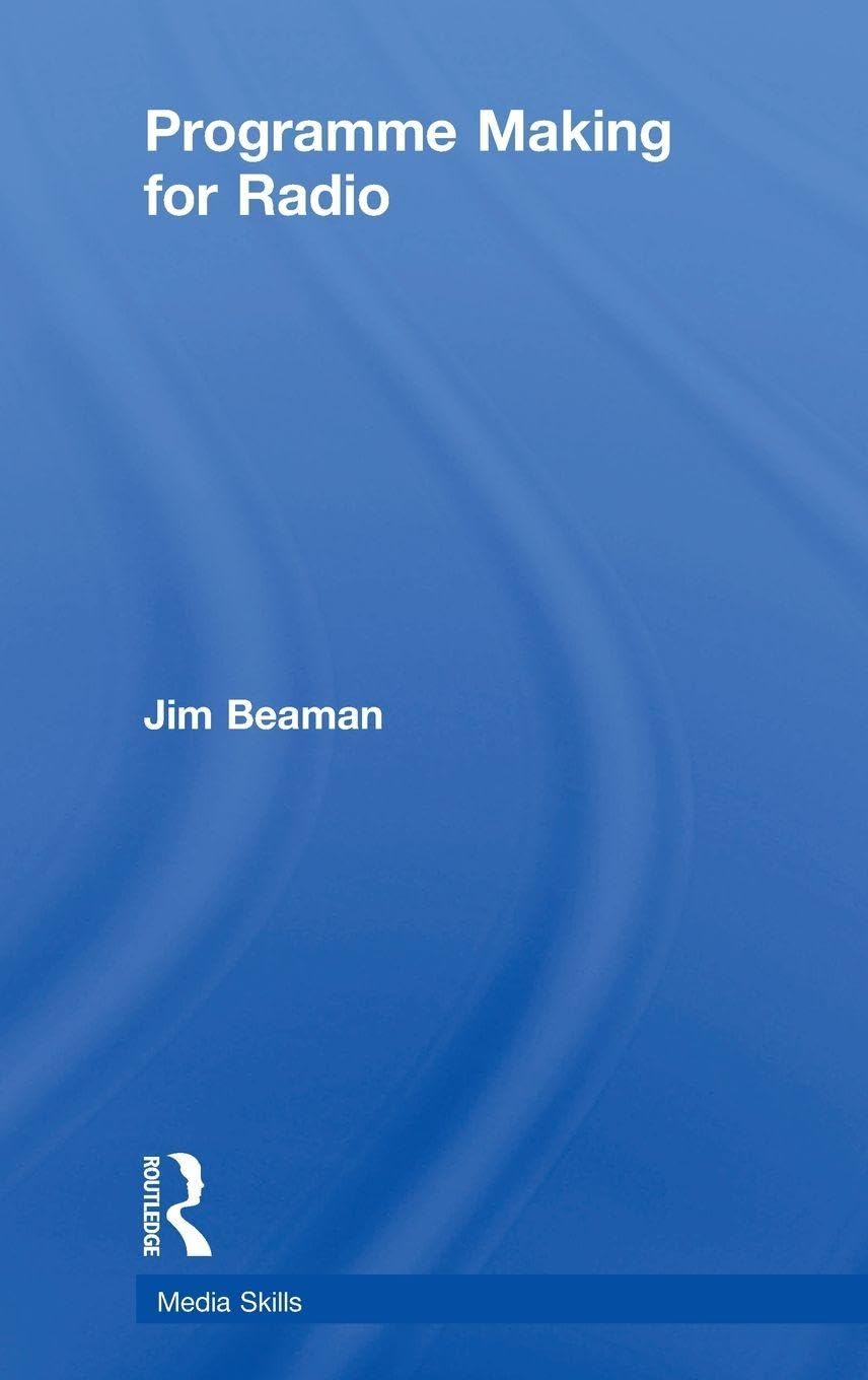 Buy Programme Making for Radio (Media Skills) by Jim Beaman | Routledge Hardcover | Higher Education Textbook for Radio Broadcasting & Journalism Students — BookShops.in