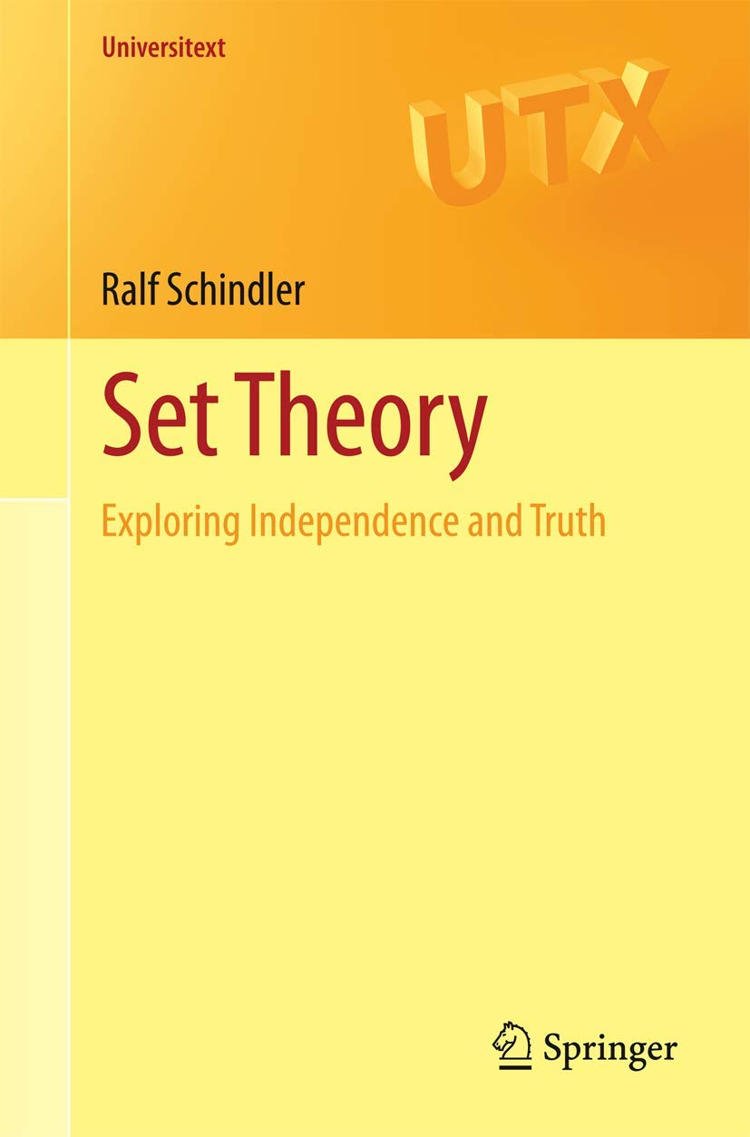 Buy Set Theory by Ralf Schindler | Springer Hardcover | Advanced Mathematics Textbook — BookShops.in