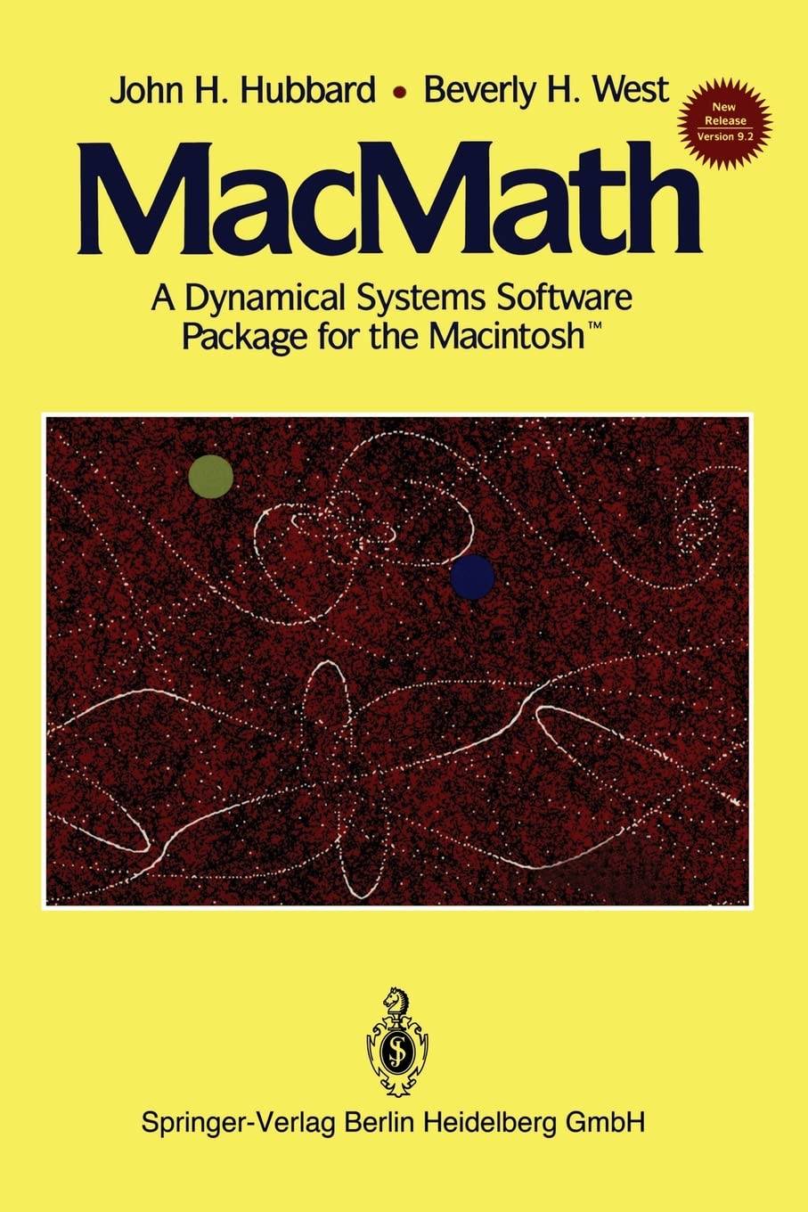 Buy MacMath 9.2: Dynamical Systems Software Package for the Macintosh by John H. Hubbard and Beverly H. West – Springer-Verlag, English/German, Paperback, Bilingual Edition — BookShops.in